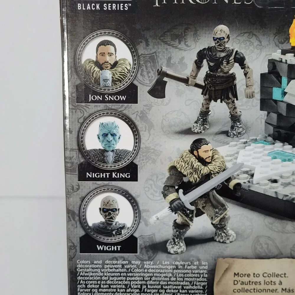 Mega Construx Game of Thrones Battle Beyond The Wall New Black Series 176 Pieces